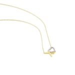 Gold Mother-of-Pearl Heart Necklace – Alva - Image 2